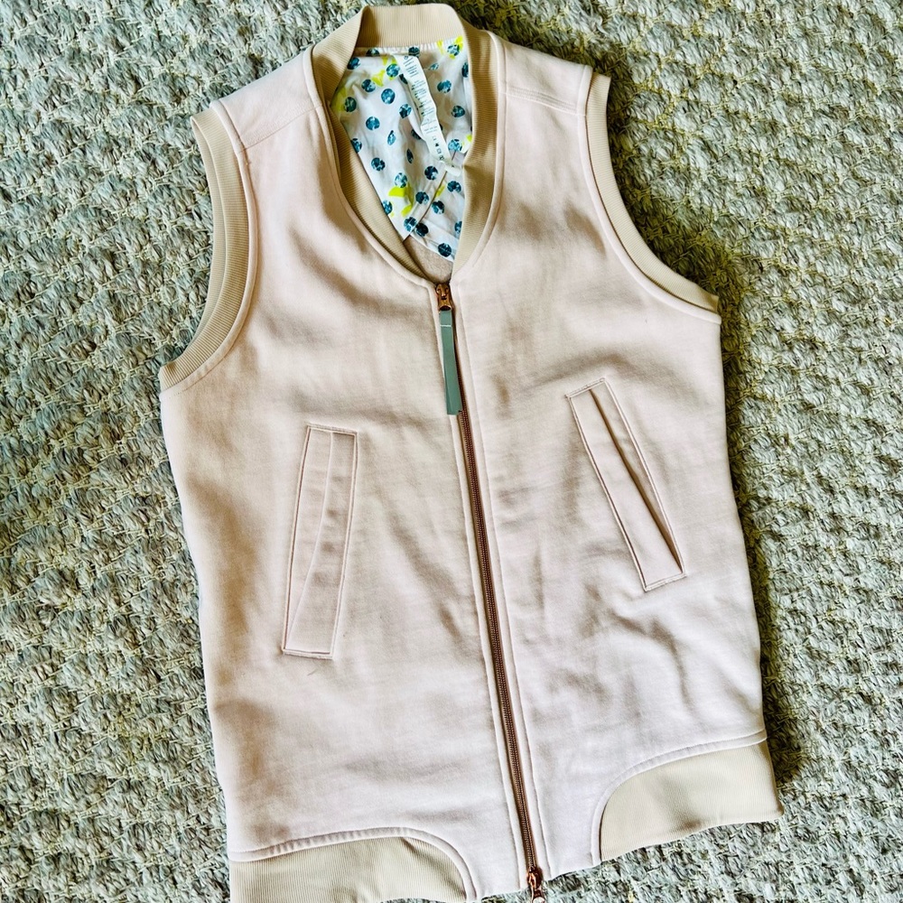 Lululemon Light Pink Vest